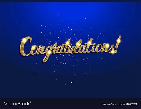 Congrats Congratulations Banner Vector Image On Vectorstock Congratulations Banner