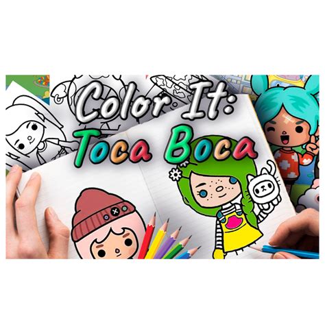 Toca Boca Coloring Pages Pdf Printables