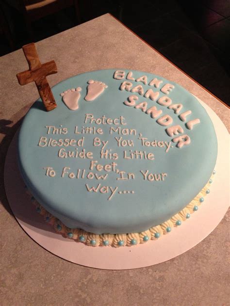 Baptism Cake Quotes Quotesgram