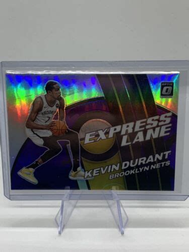 Panini Donruss Optic Kevin Durant Purple Express Lane Holo