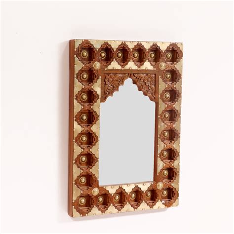 Wooden Mirror Design - Mirror with Wooden Frame | Woodsala