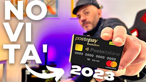 POSTEPAY EVOLUTION 2023 Tutte Le Novità della carta ricaricabile con