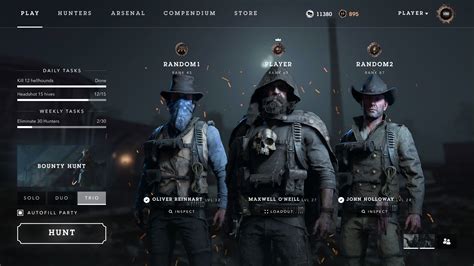 My Hunt Showdown UI Redesign Concept Link In Description Scrolller