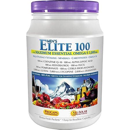 Amazon Andrew Lessman Multivitamínico para hombre Elite 100 con