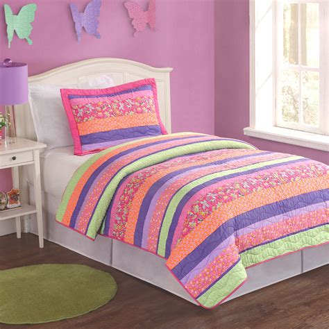 Pink And Orange Bedding For The Bedroom