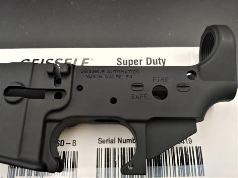 Geissele Super Duty Lower M16 Auto Lower Receiver Low Shelf