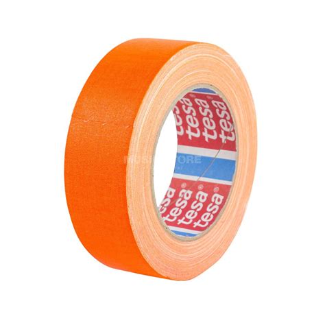 Tesa Highlight Gaffa Tape 4671 Neonorange 25m 38mm MUSIC STORE