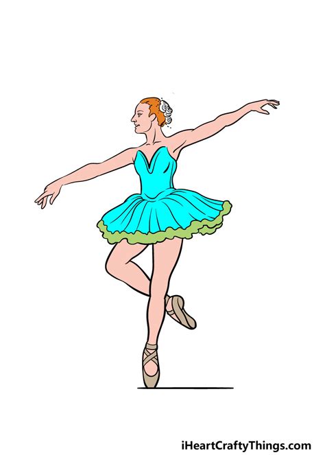 Ballerina Drawing How To Draw A Ballerina Step By Step