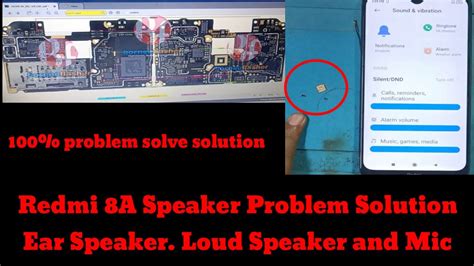 Redmi 8a Speaker Problem Solutionsound Problem Ear Speaker Loudspeaker And Mic Problem