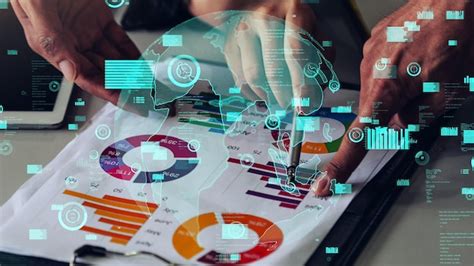 Premium Photo Conceptual Business Dashboard For Financial Data Analysis