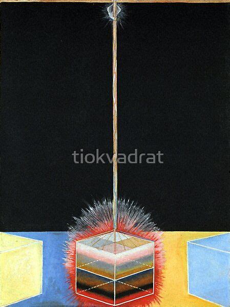 Abstract Spiritual Painting The Dove No 3 By Hilma Af Klint