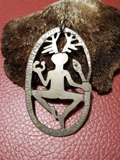 BRASS PENDANT SYMBOL Cernunnos - Etsy