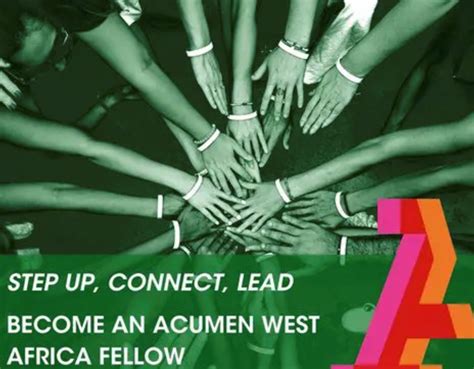 Acumen West Africa Fellows Programme 2023 For Emerging Leaders In West