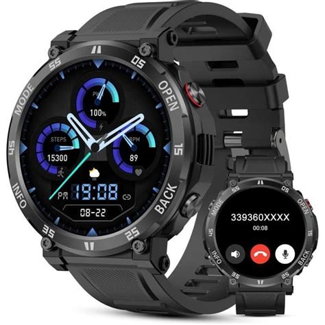 Montre Connect E Homme Cran Hd Smartwatch Avec Appel