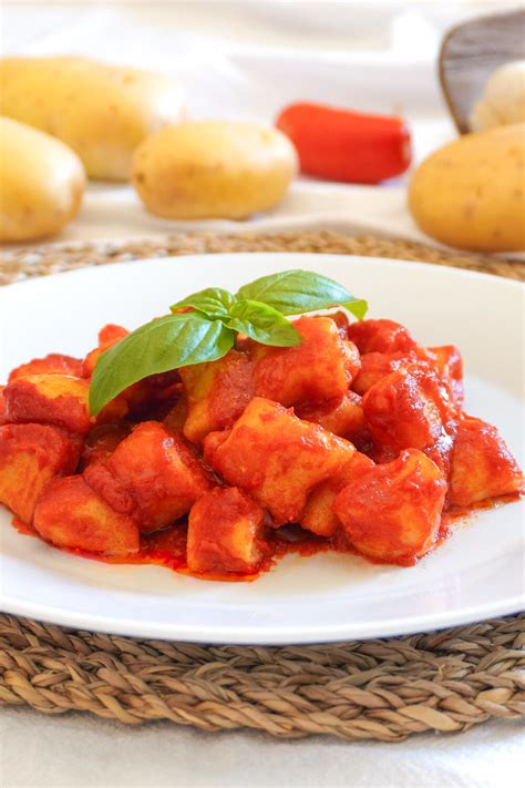 Receta Oquis De Patata Con Salsa De Tomate