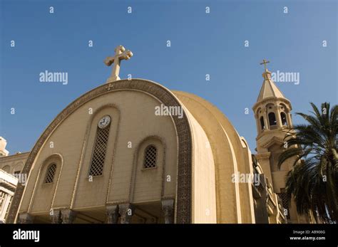 La catedral ortodoxa copta dedicada a San Marcos en Alejandría Egipto