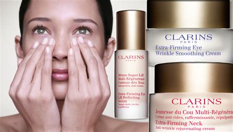 Clarins Extra Firming Eye Serum And Cream And Neck Cream Makeup4all