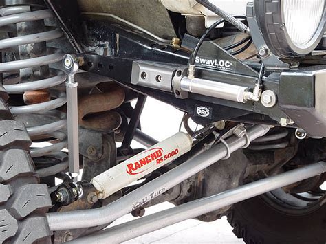 Off Road Only Generation 2 Swayloc Anti Sway Bar System Installed