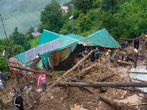 At Least 30 Dead Over 500 Stranded As Himachal Pradesh Faces Rain Fury