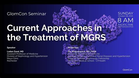 Current Approaches In The Treatment Of MGRS YouTube