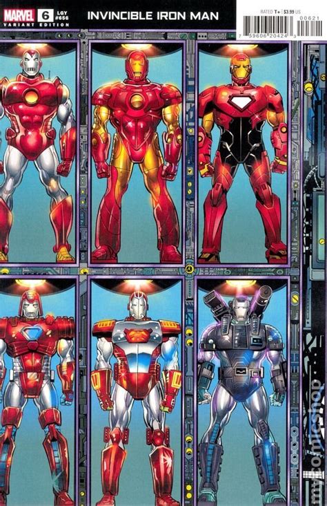 The Invincible Iron Man Vol Variant Covers Marvel Comics