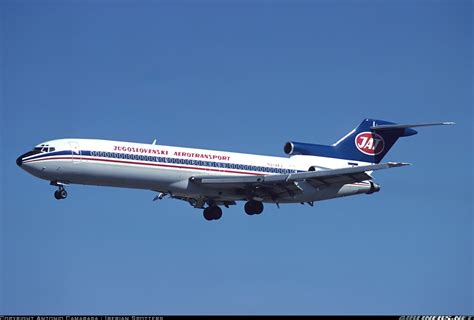 Boeing 727 2h9adv Jat Yugoslav Airlines Aviation Photo 1361065