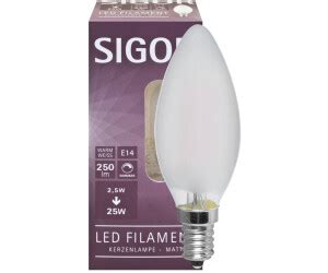 Sigor Led Filament Kerze E Matt W K Cm Ab