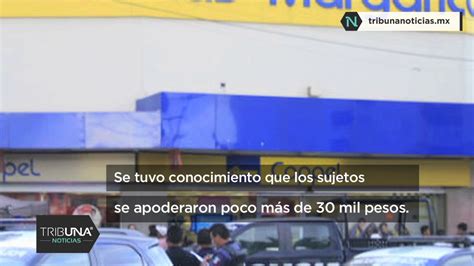 Asaltantes se llevan cuantioso botín de Coppel La Margarita Otra vez