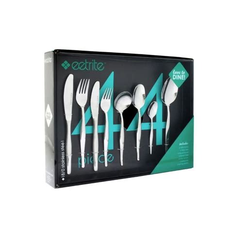 Eetrite Slimline 44 Piece Cutlery Set Sl44bb Tafelberg Furnishers