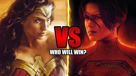 Wonder Woman VS Supergirl Who Will Win DCEU YouTube