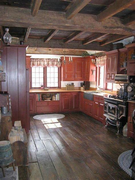 Rustic Country Style Kitchen Made By Wood That You Must See