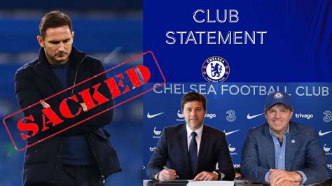 Breaking News Frank Lampard Sacked And Mauricio Pochettino Appointed As