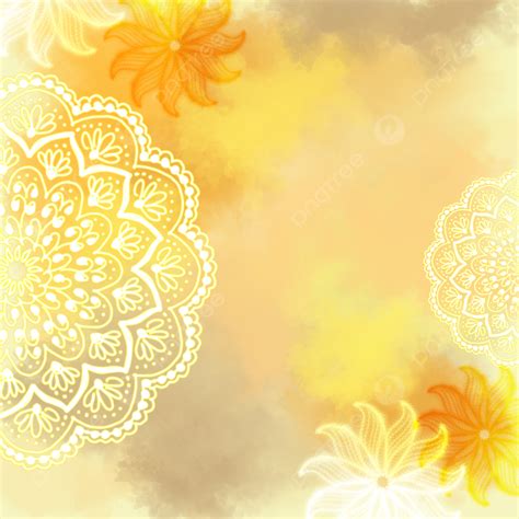 Details Yellow Mandala Background Abzlocal Mx