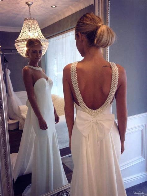 Stylowi Pl Odkrywaj Kolekcjonuj Kupuj Backless Wedding Dress