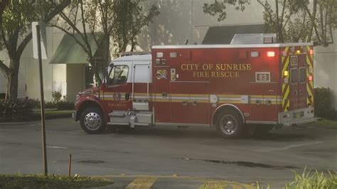 Crews Put Out Unrelated Fires At Business In Sunrise 2 Days In A Row