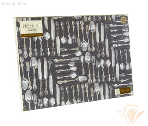 Подставки под тарелки на стол Creative Tops Антикварный салон 40x29см ...