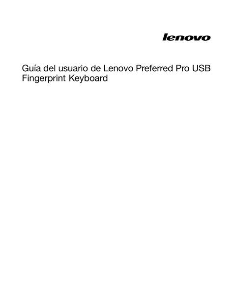 Lenovo 57Y3998 Userspa 57Y3998 Lenovo Preferred Pro USB Fingerprint