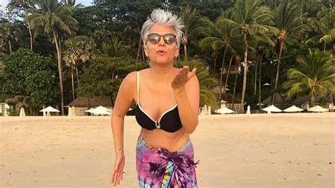 Birgit Schrowange erklärt ihre Bikini Figur Ich hasse Sport Abendzeitung München