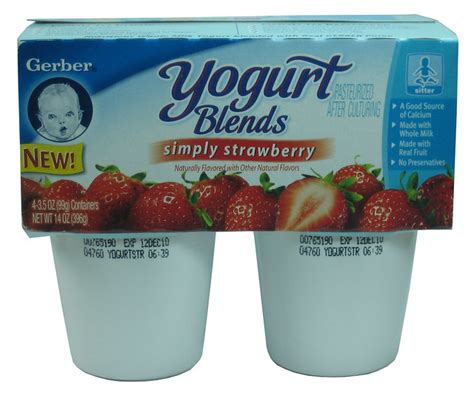 Gerber Simply Strawberry Yogurt Blends Flickr Photo Sharing