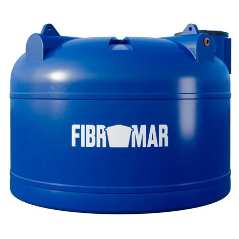 Caixa d Água Tanque 10 000L Azul Fibromar Leroy Merlin