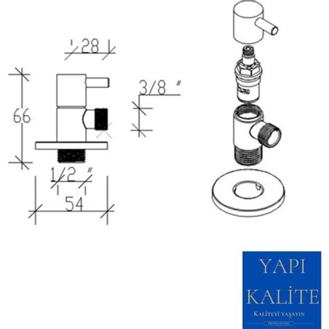 Yapı Kalite Taharet Musluğu Aç Kapa Ara Musluk Fiyatı