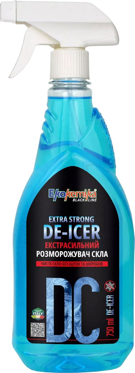 Размораживатель стекла Ekokemika Black Line Extra Strong DE-ICER ...