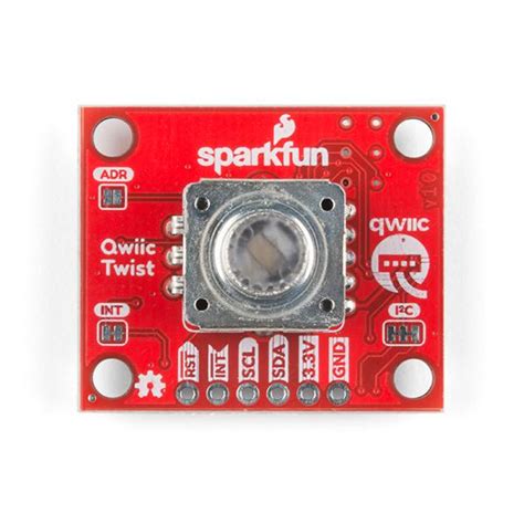 Sparkfun Qwiic Twist Breakout Voor Rgb Rotary Encoder Opencircuit