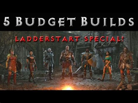 D2R Season 5 Special 5 Budget Builds For The Ladder Start Diablo 2