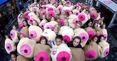 Kristin Hallenga On The World S First Boob Flashmob Kristin Hallenga