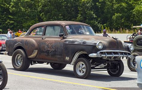 The Dan S Garage Early 50s Chevy Gasser At Steel In Motion By Thumpr455 Real Gone Gassers