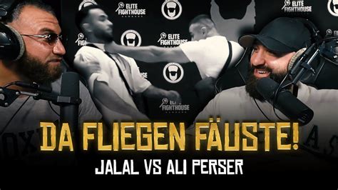 Beim Face Off Fliegen F Uste Jalal Vs Ali Perser Sinan G Stream