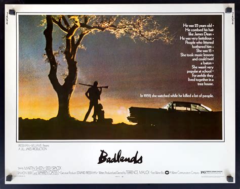 Badlands (1973) Original Half-Sheet Movie Poster - Original Film Art ...