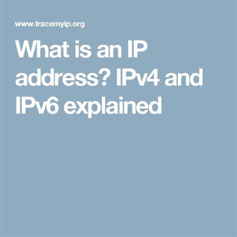 What Is An Ip Address Ipv And Ipv Explained Ipv Ipv Ip Address