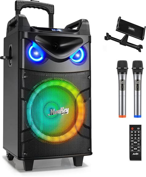 Amazon Moukey Karaoke Machine Woofer Pa System Portable